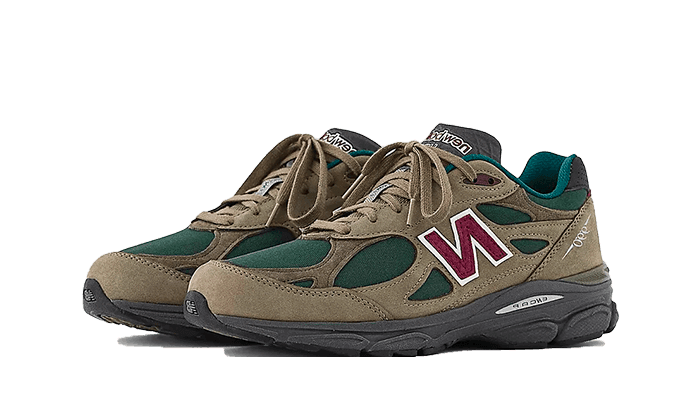 New Balance 990 V3 Made In USA Green Olive - Exclufy