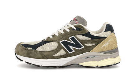 New Balance 990 v3 Made In USA Green Cream - Exclufy