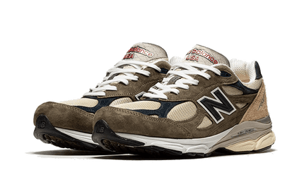 New Balance 990 v3 Made In USA Green Cream - Exclufy