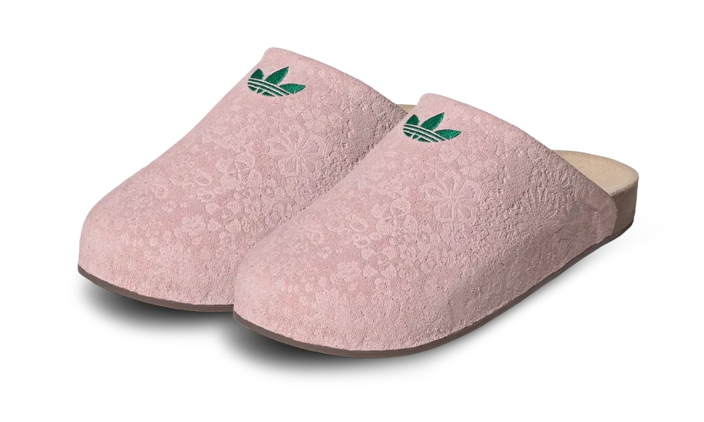 Adidas Adimule Slides Liberty London Sandy Pink Green