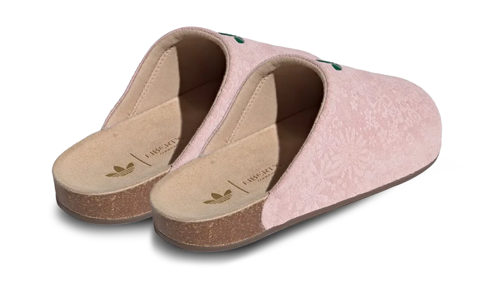 Adidas Adimule Slides Liberty London Sandy Pink Green