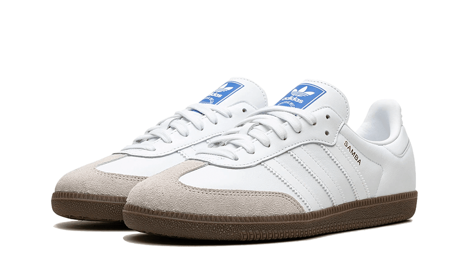 Adidas Samba Cloud White Blue Gum - Exclufy