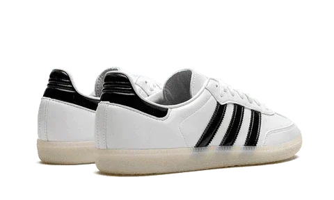 Adidas Samba Jason Dill White Black Patent - Exclufy