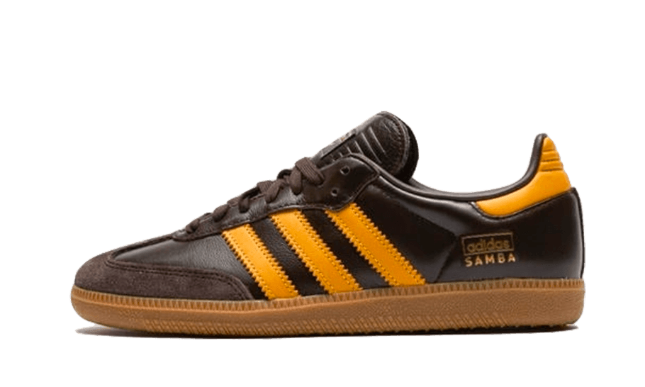 Adidas Samba OG Dark Brown Yellow - Exclufy