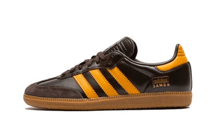 Adidas Samba OG Dark Brown Yellow - Exclufy