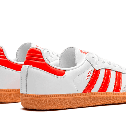 Adidas Samba OG White Solar Red Gum - Exclufy