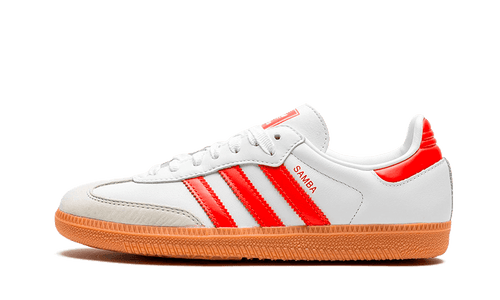 Adidas Samba OG White Solar Red Gum - Exclufy