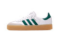 Adidas Sambae White Collegiate Green Gum - Exclufy
