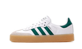 Adidas Samba White Collegiate Green Gum - Exclufy