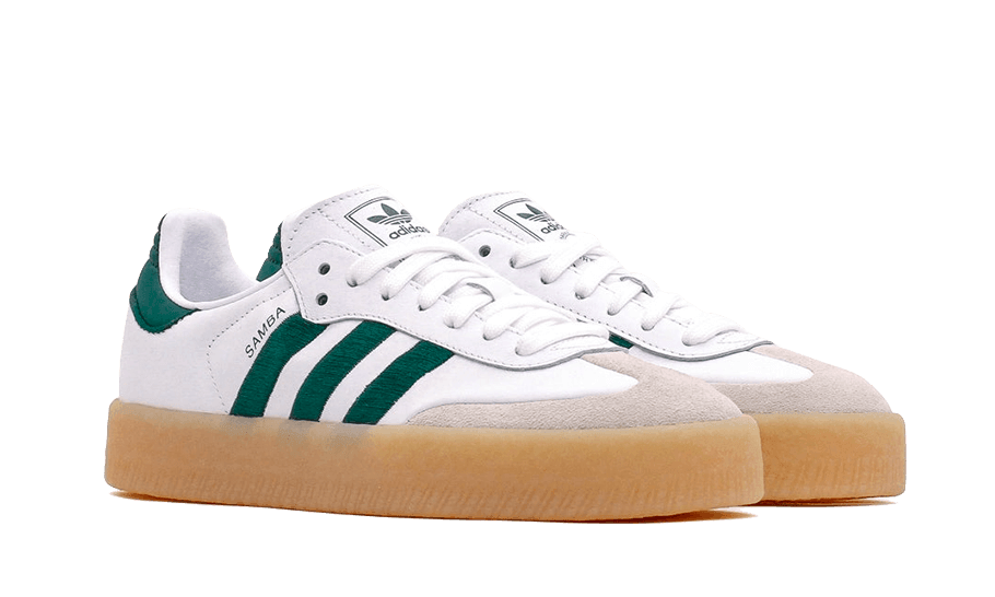 Adidas Sambae White Collegiate Green Gum - Exclufy