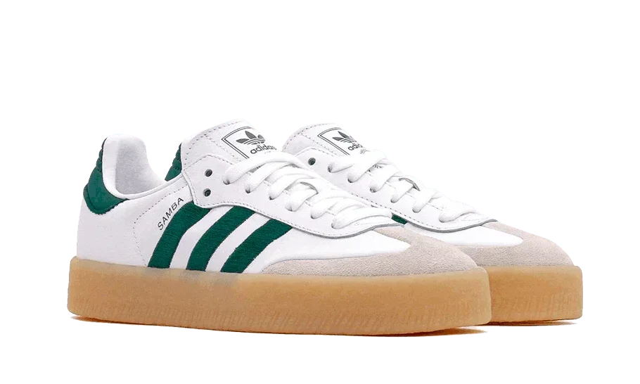Adidas Samba White Collegiate Green Gum - Exclufy