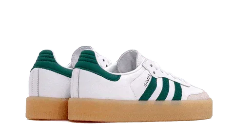 Adidas Samba White Collegiate Green Gum - Exclufy