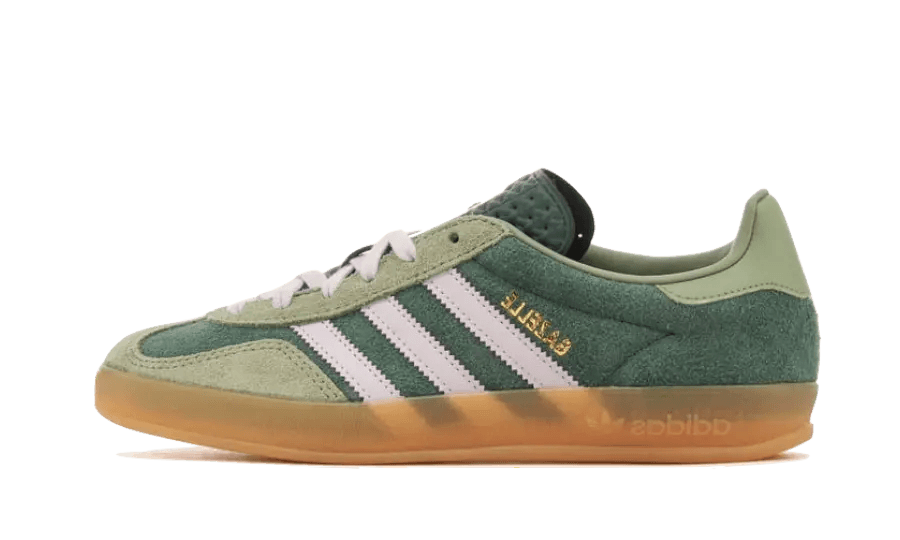 Adidas Gazelle Indoor Mineral Green Silver - Exclufy