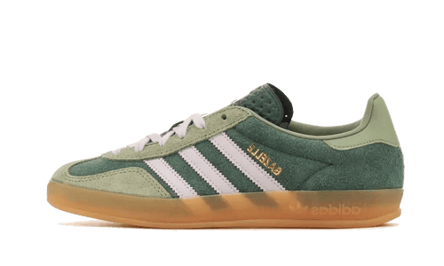 Adidas Gazelle Indoor Mineral Green Silver - Exclufy