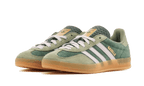 Adidas Gazelle Indoor Mineral Green Silver - Exclufy