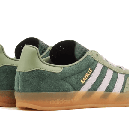 Adidas Gazelle Indoor Mineral Green Silver - Exclufy