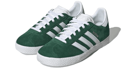 Adidas Gazelle Junior Dark Green White - Exclufy