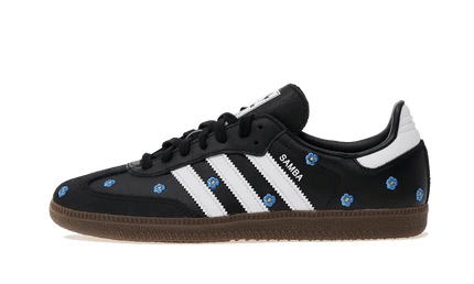 Adidas Samba Light Blue Floral Black - Exclufy