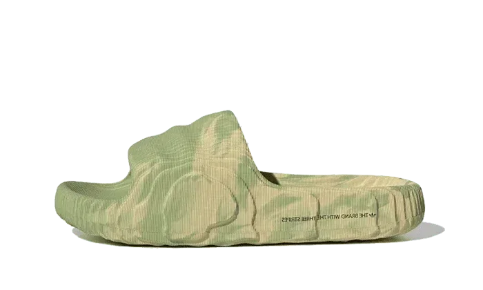 Adidas Adilette 22 Magic Lime St Desert Sand - Exclufy