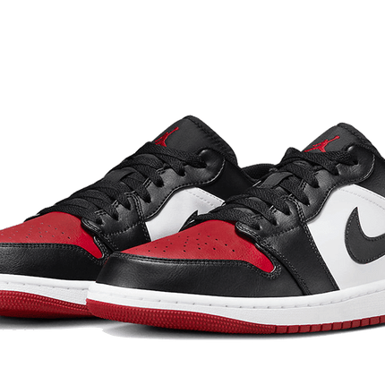 Air Jordan 1 Low Bred Toe 2.0 - Exclufy