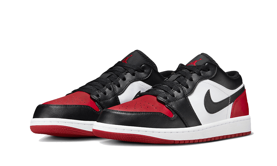 Air Jordan 1 Low Bred Toe 2.0 - Exclufy