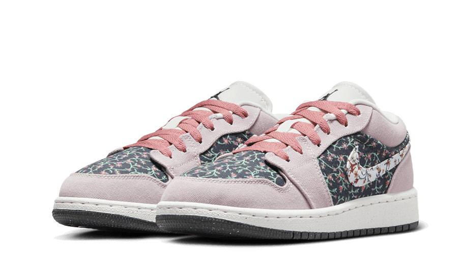 Air Jordan 1 Low Floral Canvas - Exclufy