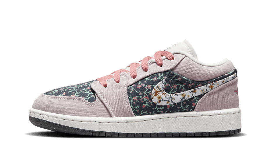 Air Jordan 1 Low Floral Canvas - Exclufy