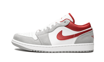 Air Jordan 1 Low SE Light Smoke Grey Gym Red - Exclufy