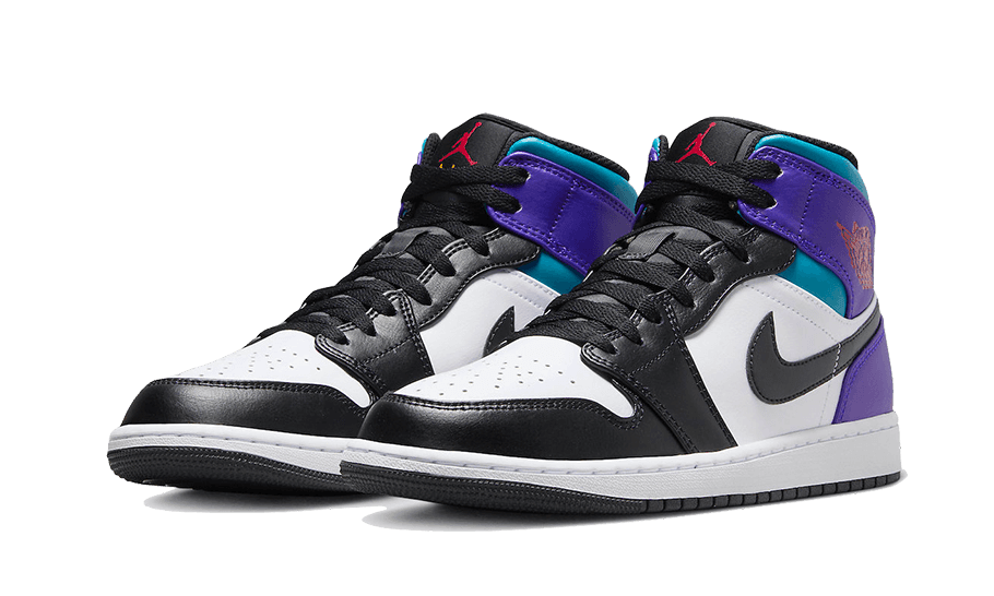 Air Jordan 1 Mid Aqua - Exclufy