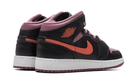 Air Jordan 1 Mid Black Sky J Mauve - Exclufy