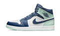 Air Jordan 1 Mid Mystic Navy Mint Foam - Exclufy
