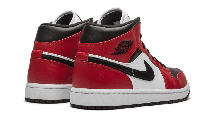 Air Jordan 1 Mid Chicago Black Toe - Exclufy