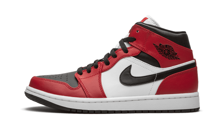 Air Jordan 1 Mid Chicago Black Toe - Exclufy