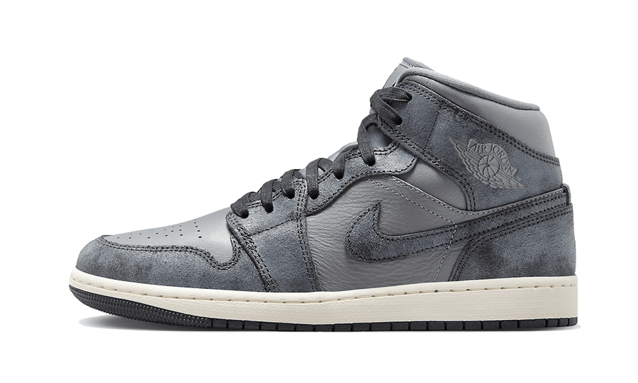 Air Jordan 1 Mid Distressed Smoke Grey - Exclufy