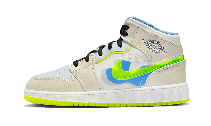 Air Jordan 1 Mid SE Warped Swoosh - Exclufy