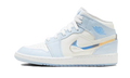 Air Jordan 1 Mid Glitter Swoosh - Exclufy