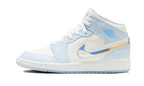 Air Jordan 1 Mid Glitter Swoosh - Exclufy