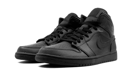 Air Jordan 1 Mid Triple Black - Exclufy