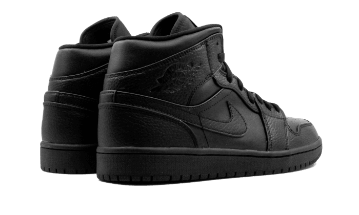 Air Jordan 1 Mid Triple Black - Exclufy