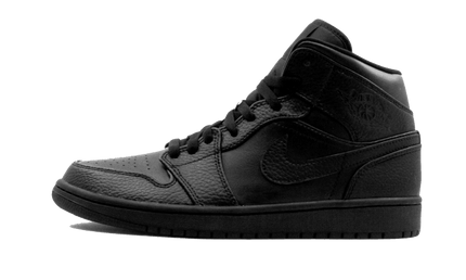 Air Jordan 1 Mid Triple Black - Exclufy