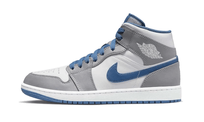 Air Jordan 1 Mid True Blue - Exclufy