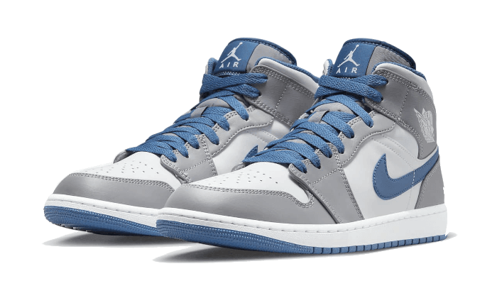 Air Jordan 1 Mid True Blue - Exclufy