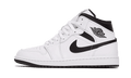 Air Jordan 1 Mid White Black - Exclufy