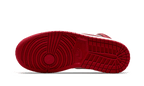 Air Jordan 1 Mid White Bred Toe - Exclufy