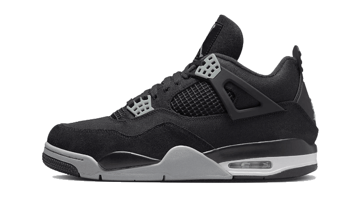 Air Jordan 4 Black Canvas - Exclufy