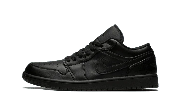 Air Jordan 1 Low Triple Black (2022) - Exclufy