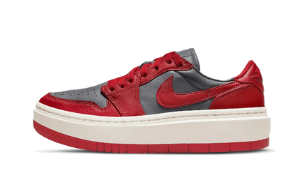 Air Jordan 1 Low Elevate Dark Grey Varsity Red - Exclufy