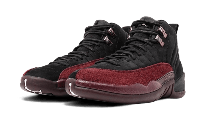 Air Jordan 12 Retro SP A Ma Maniére Black Burgundy Crush - Exclufy