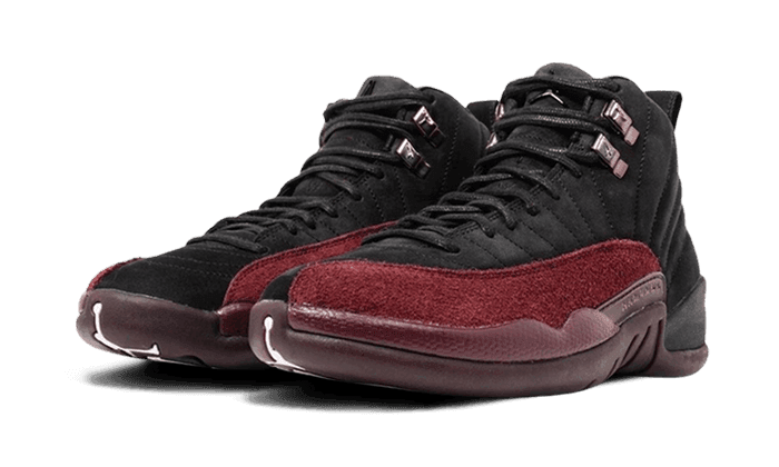 Air Jordan 12 Retro SP A Ma Maniére Black Burgundy Crush - Exclufy
