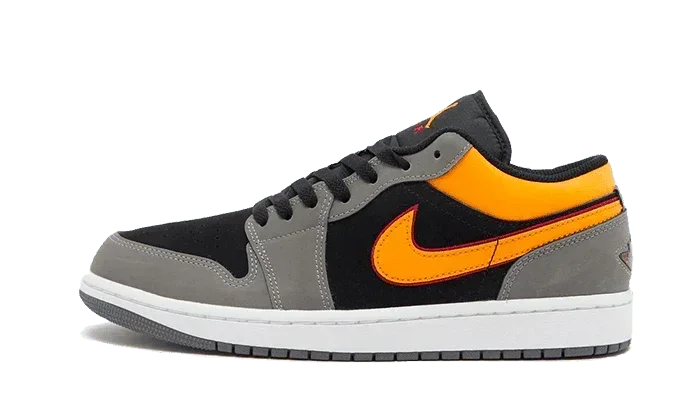 Air Jordan 1 Low Black Vivid Orange - Exclufy